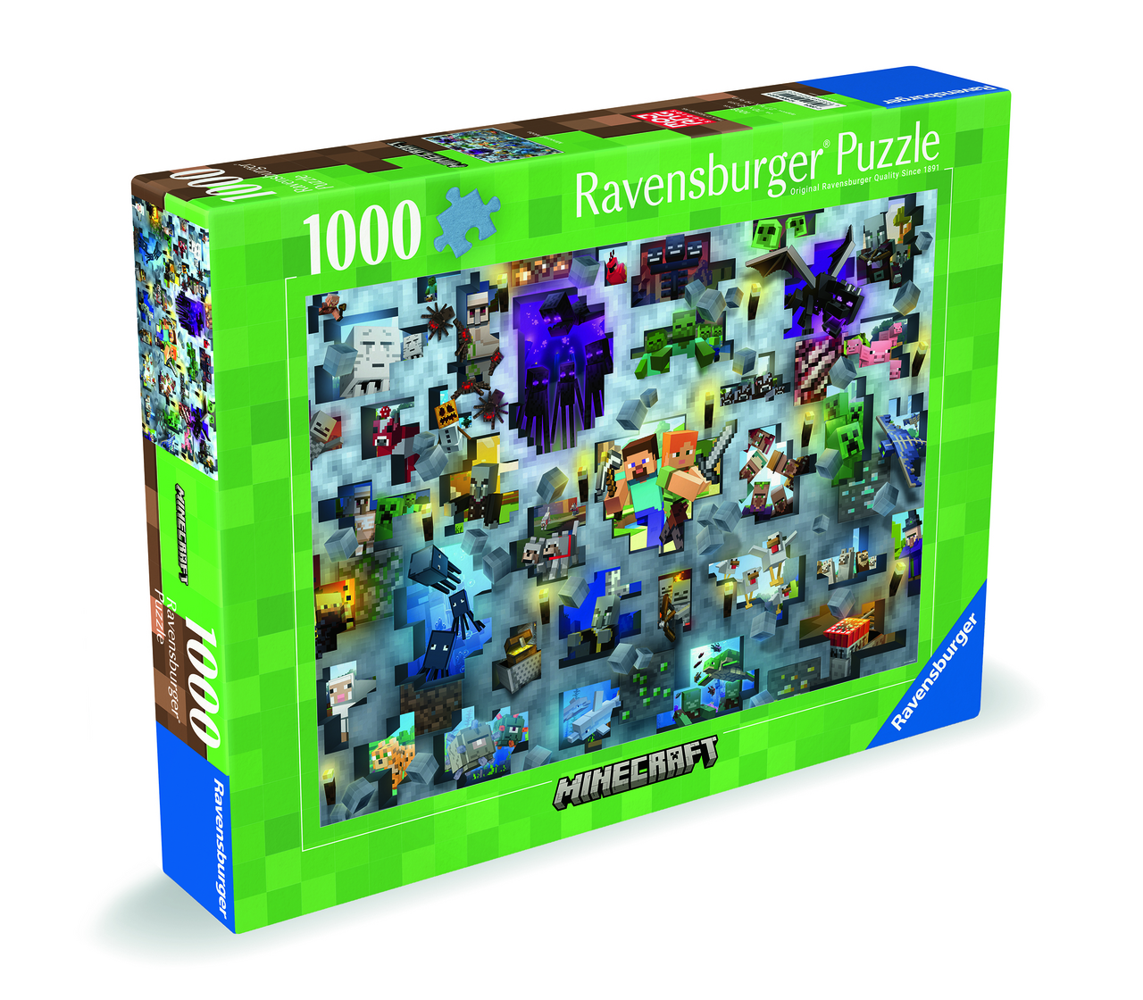 Challenge Minecraft 1000 dílků 1 ks