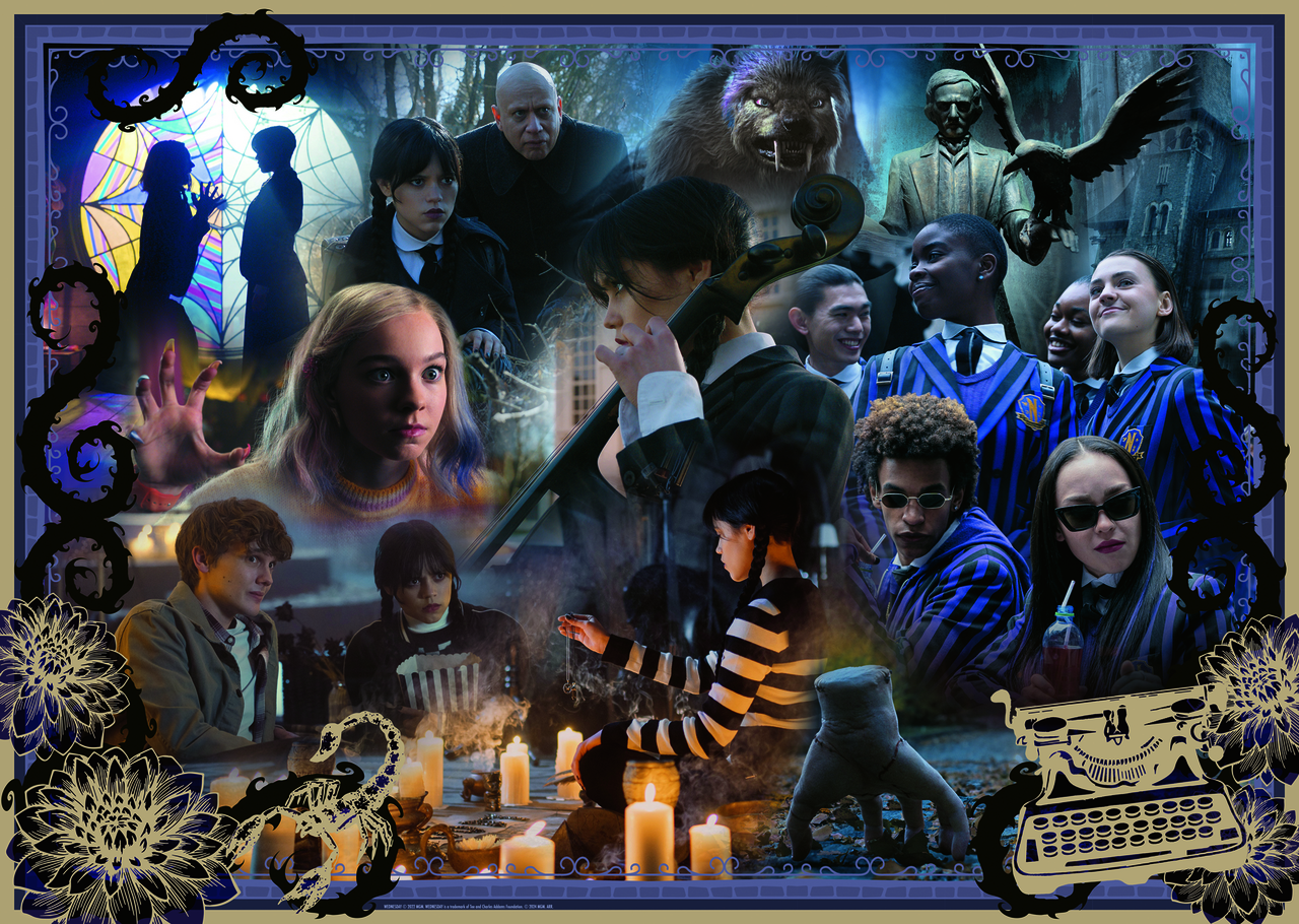 Wednesday 1000 dílků 1 ks