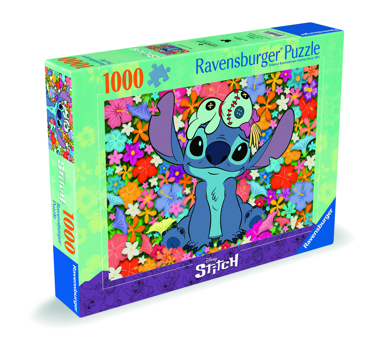Disney Stitch pizzle 1000 dílků 1 ks