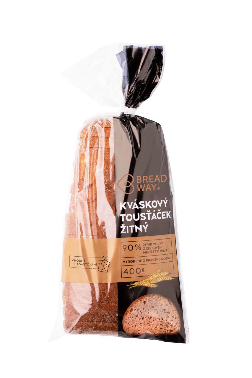 Kváskový tousťáček žitný 400 g