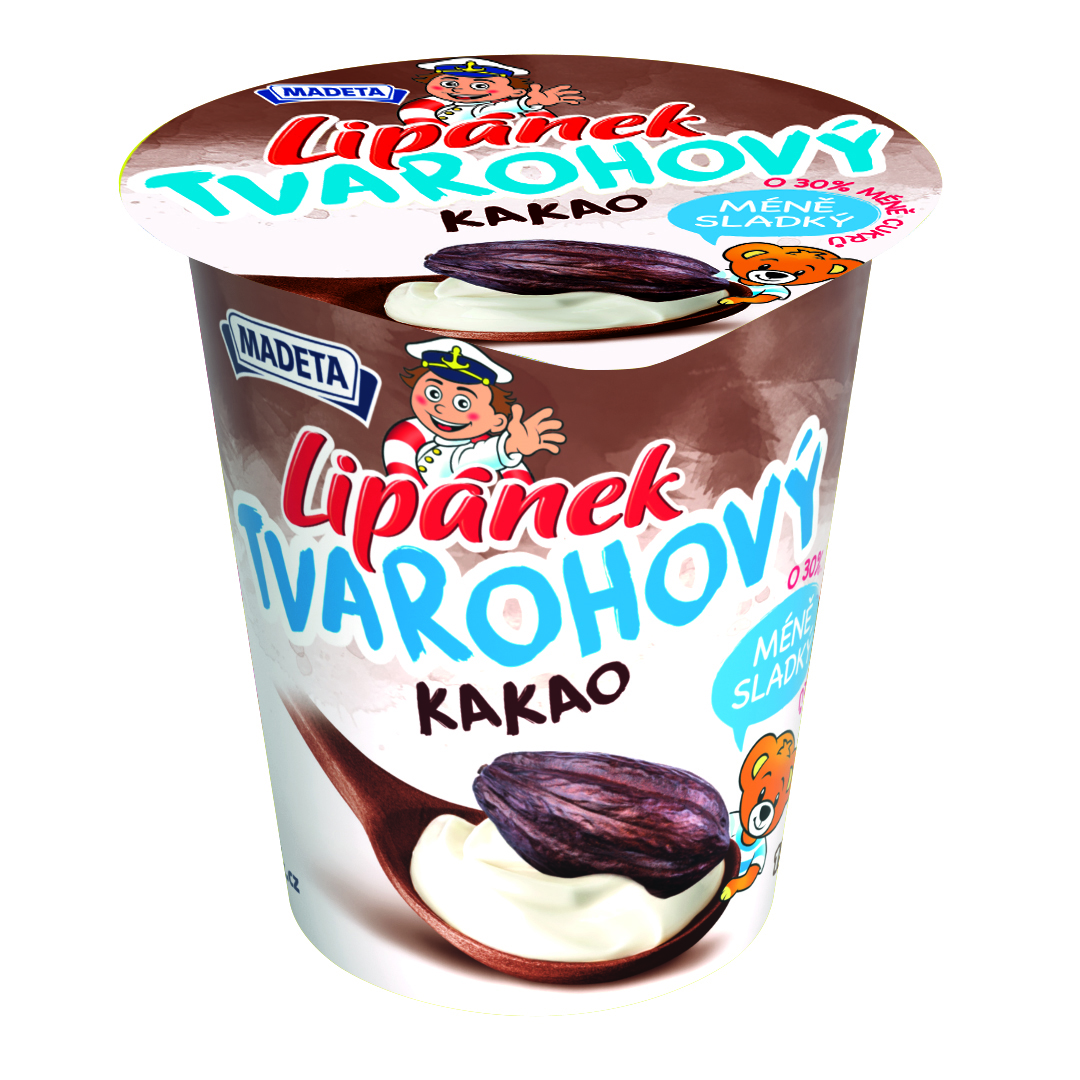 MADETA Lipánek tvarohový kakao chlaz. 10 x 130 g