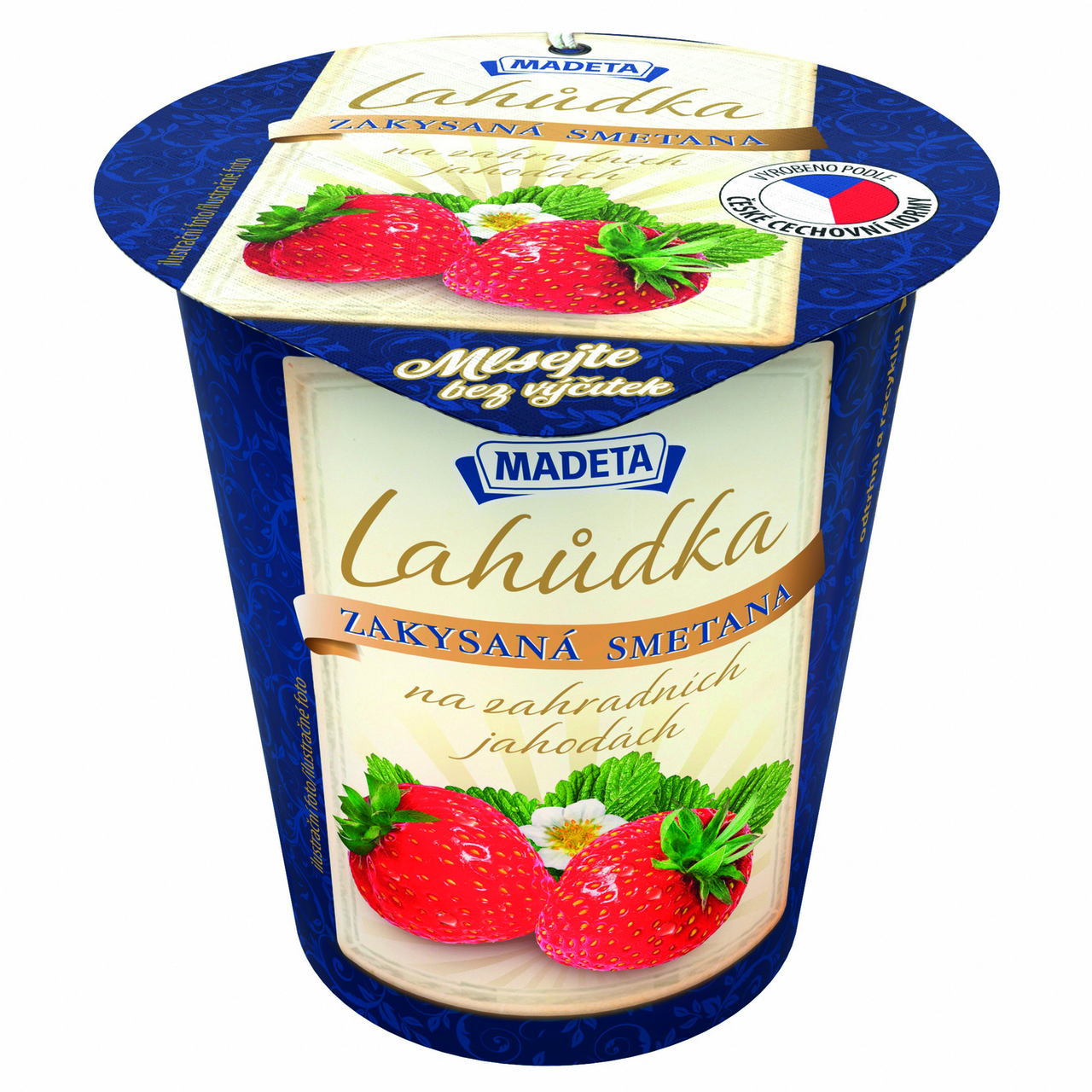 LAHŮDKA ZAK.DEZ.JAHODA 130g 10x