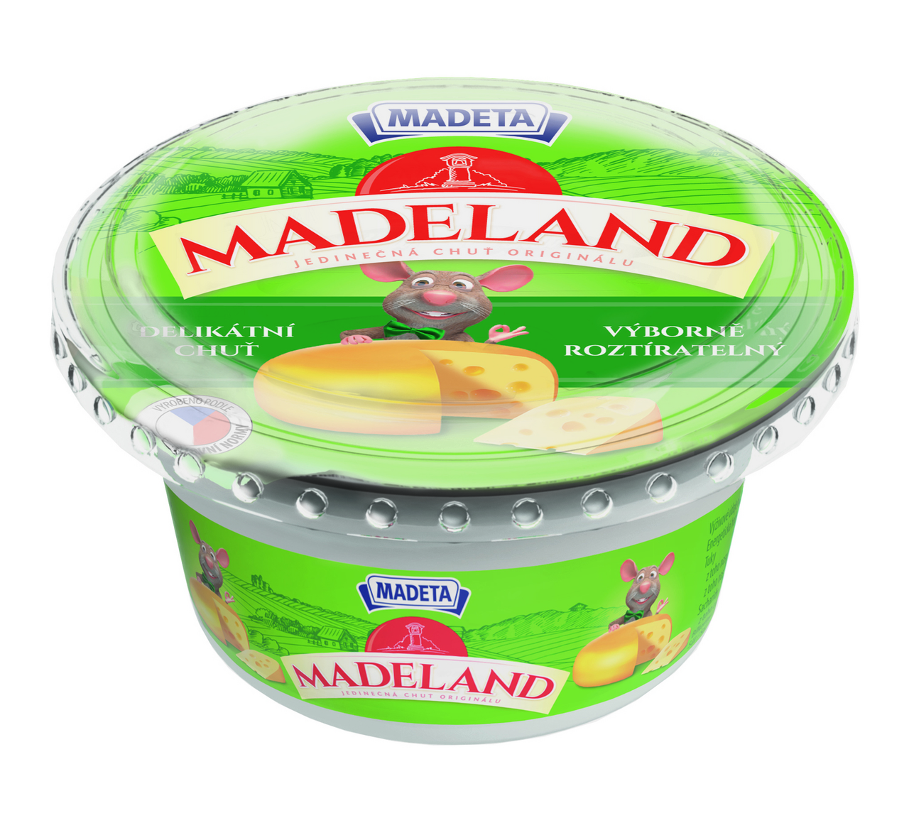 MADETA Madeland Tavený sýr 6 x 125 g