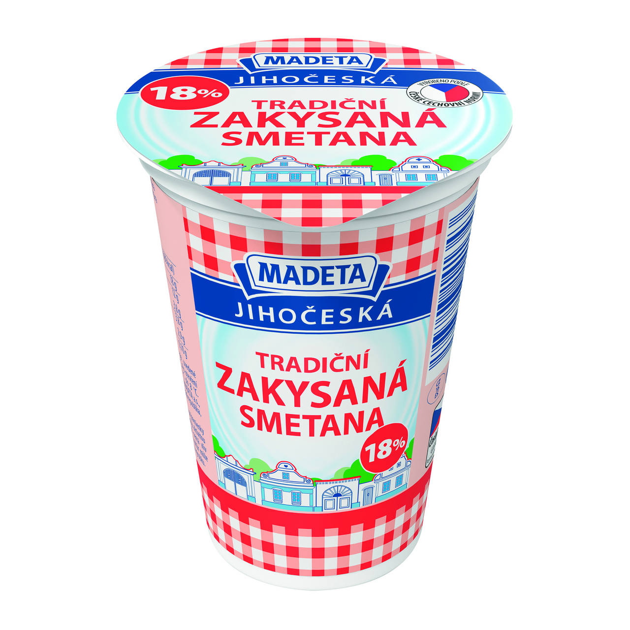 MADETA Jihočeská Smetana zakysaná 18 % 10 x 180 g