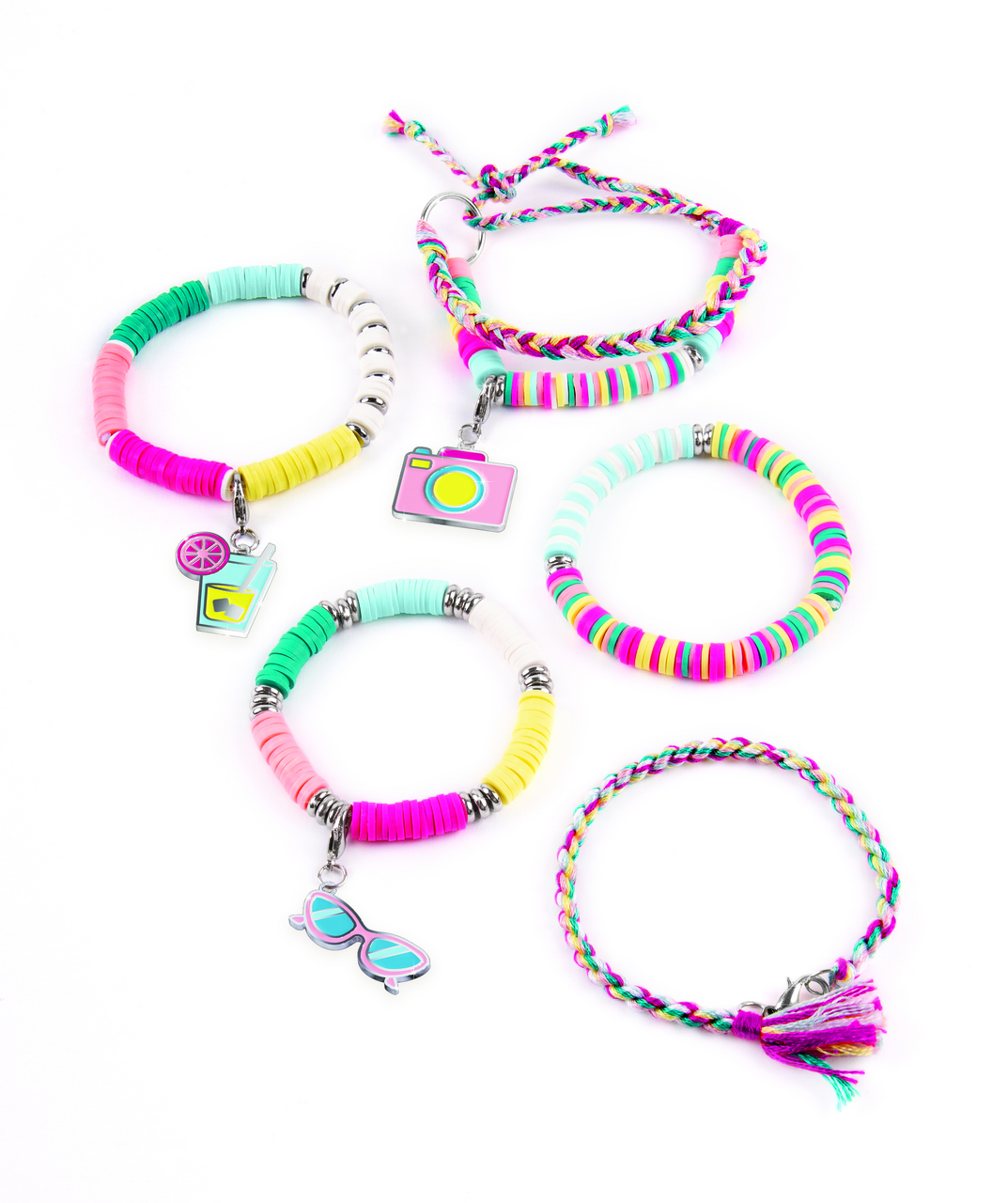 Sada pro výrobu náramků léto 1 ks