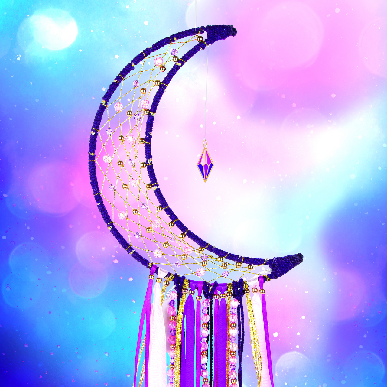 MAKE IT REAL Lapač snů se světýlky 1 ks