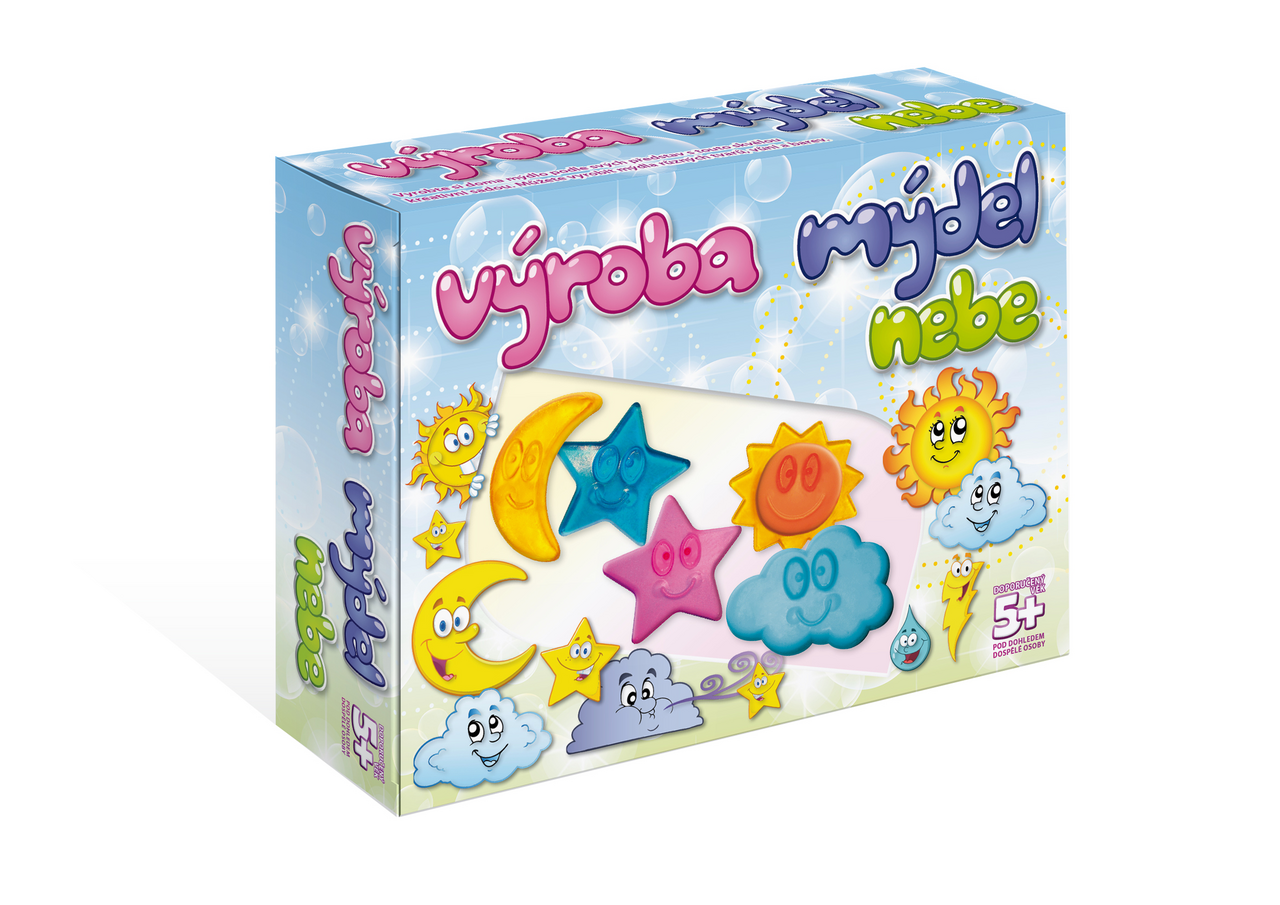 Výroba mýdel Nebe 1 ks