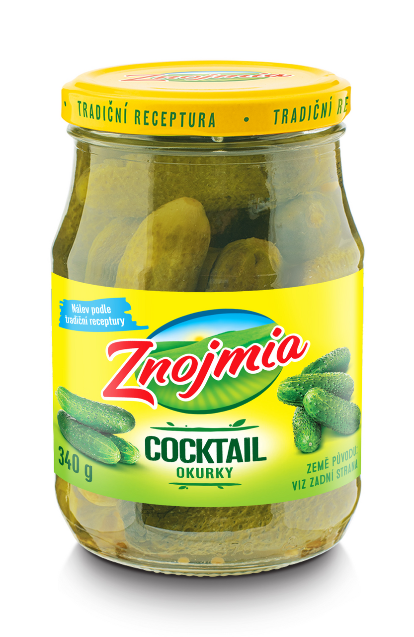 Znojmia Okurky 3 - 6 cm 8 x 340 g