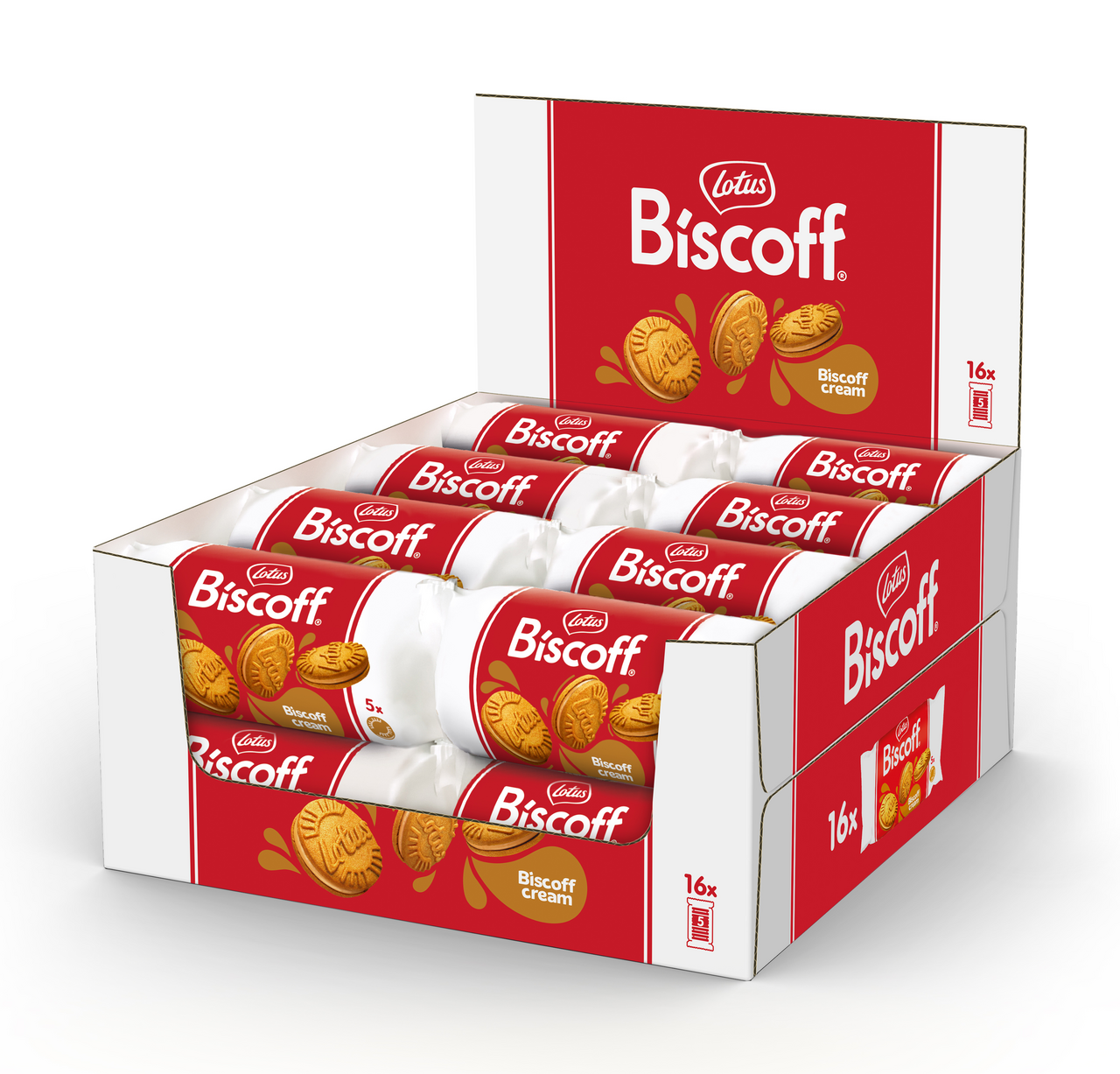 Lotus Biscoff s Biscoff krémem 16 x 50 g