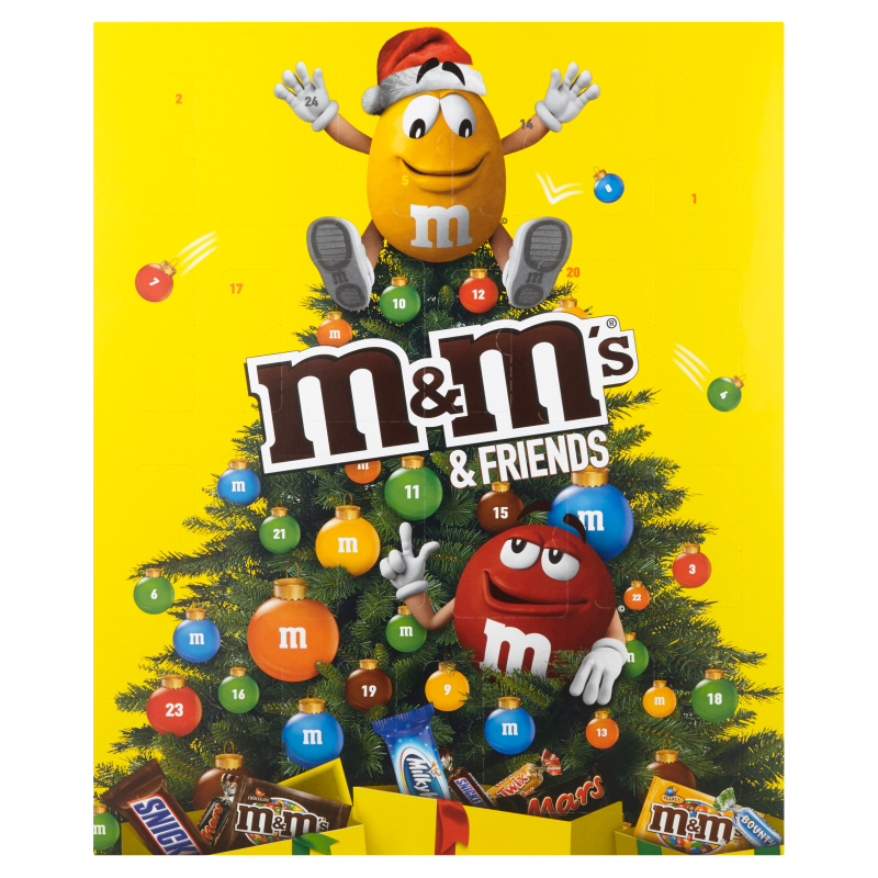 M&M'S Adventní kalendář 361 g