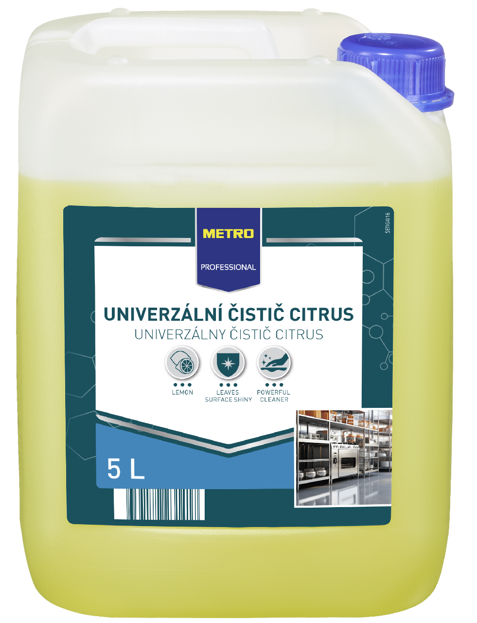 METRO PROFESSIONAL Čistič univerzální citrus 5 l