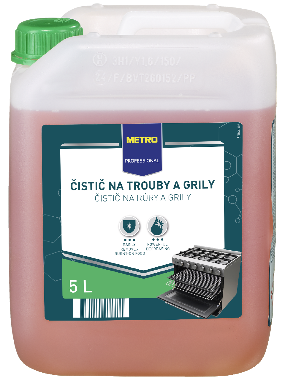 METRO PROFESSIONAL Čistič trouby a grilu 5 l