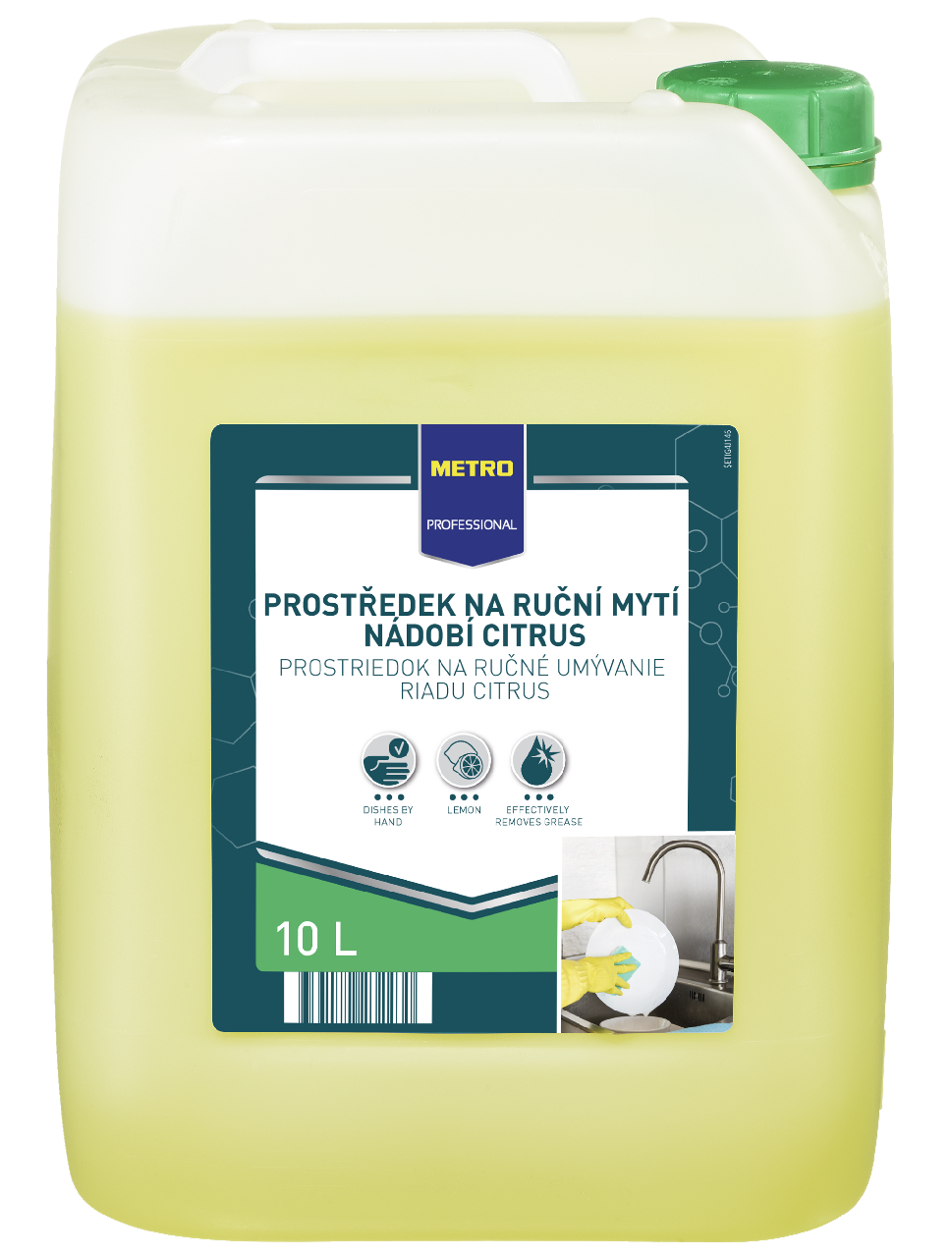 METRO PROFESSIONAL Gel na mytí nádobí Citrus 10 l