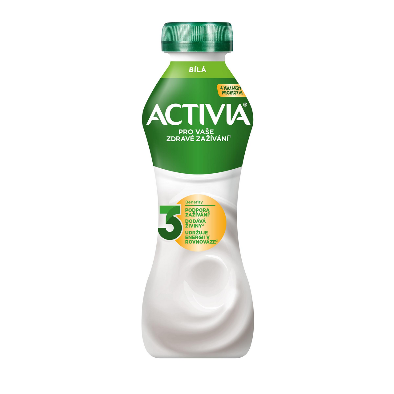 ACTIVIA Nápoj bílý chlaz. 6 x 280 g
