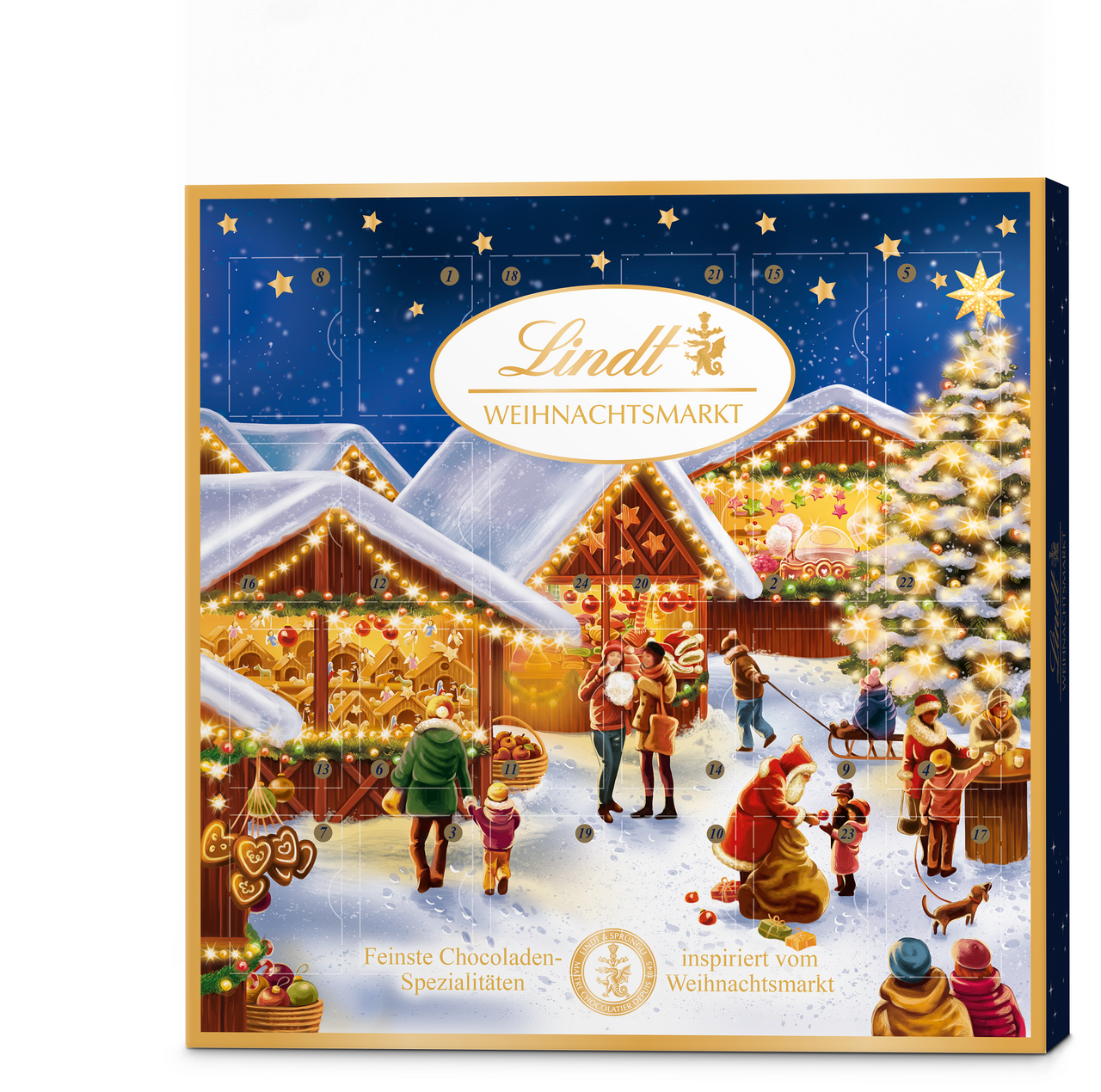 Lindt Adventní kalendář Xmas Market 115 g