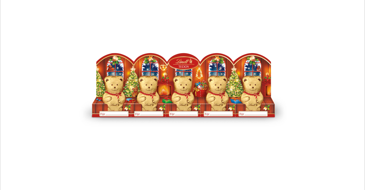 Lindt Bear mini 5 x 10 g