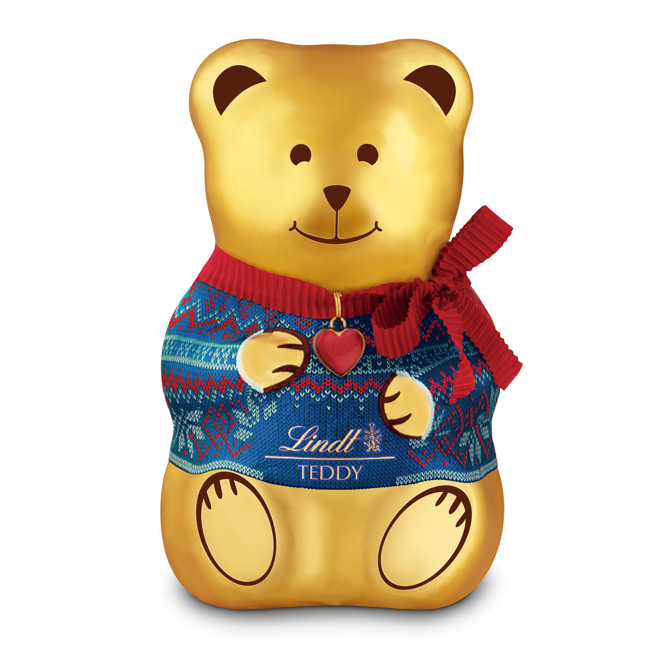Lindt Teddy Sweater Red & Blue 200 g
