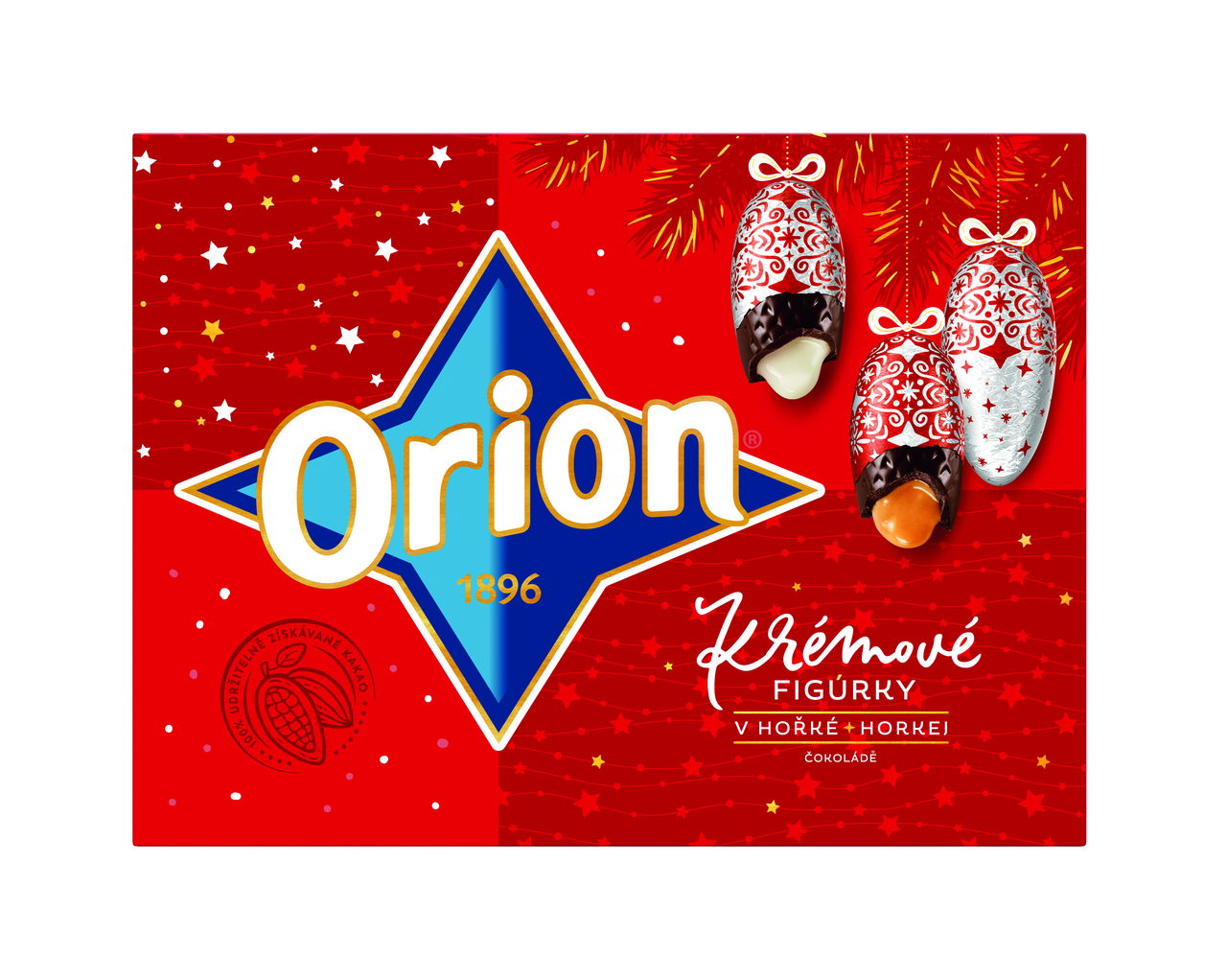 Orion Krémové figurky hořké 333 g