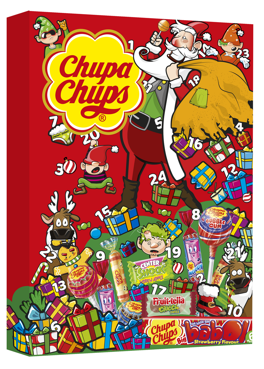 Chupa Chups Adventní kalendář 210,6 g