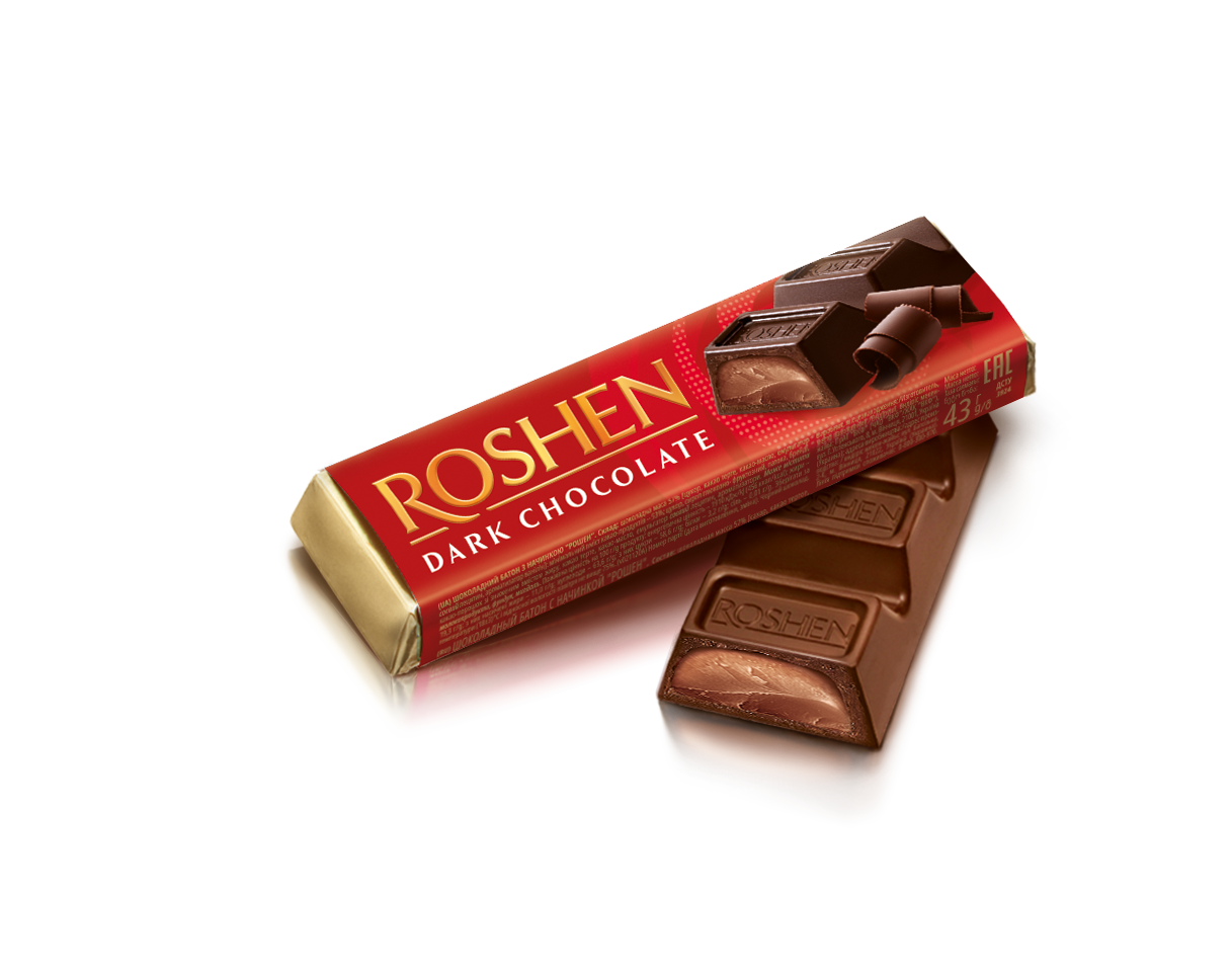 ROSHEN Tyčinka hořká kakao 30 x 43 g