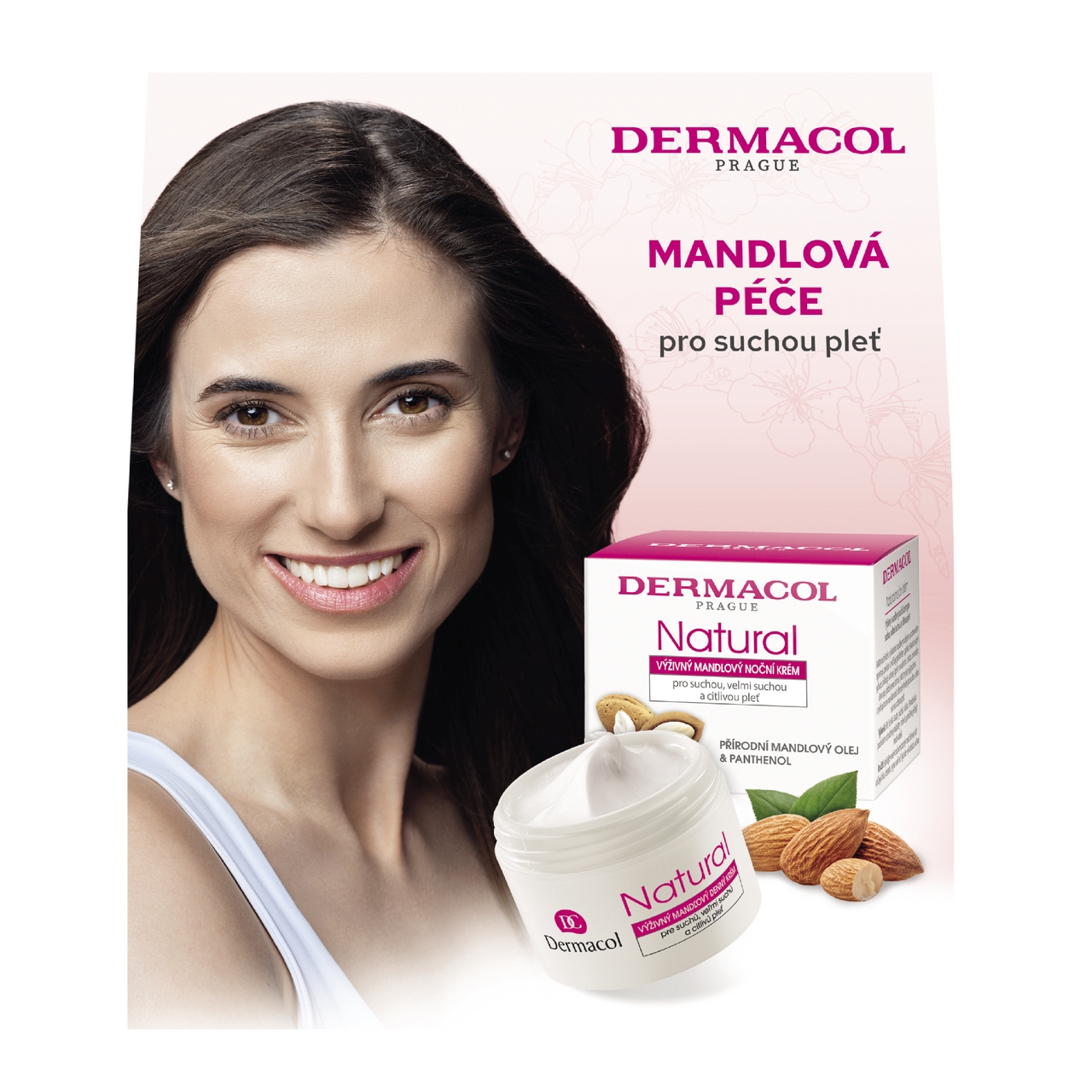DERMACOL Natural II dárková sada (krém d. 50 ml + krém n. 50 ml)