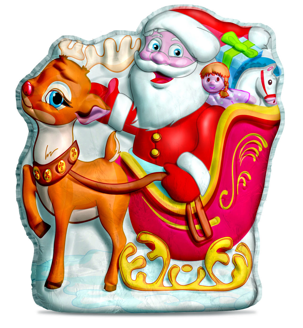 Figaro Mikuláš na saních mléčný 85 g