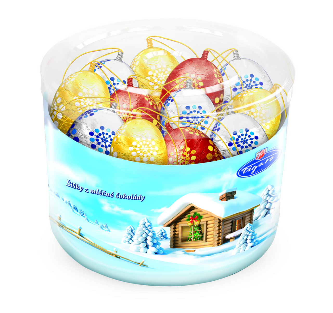 Figaro Šišky duté (dóza 40 ks) 40 g