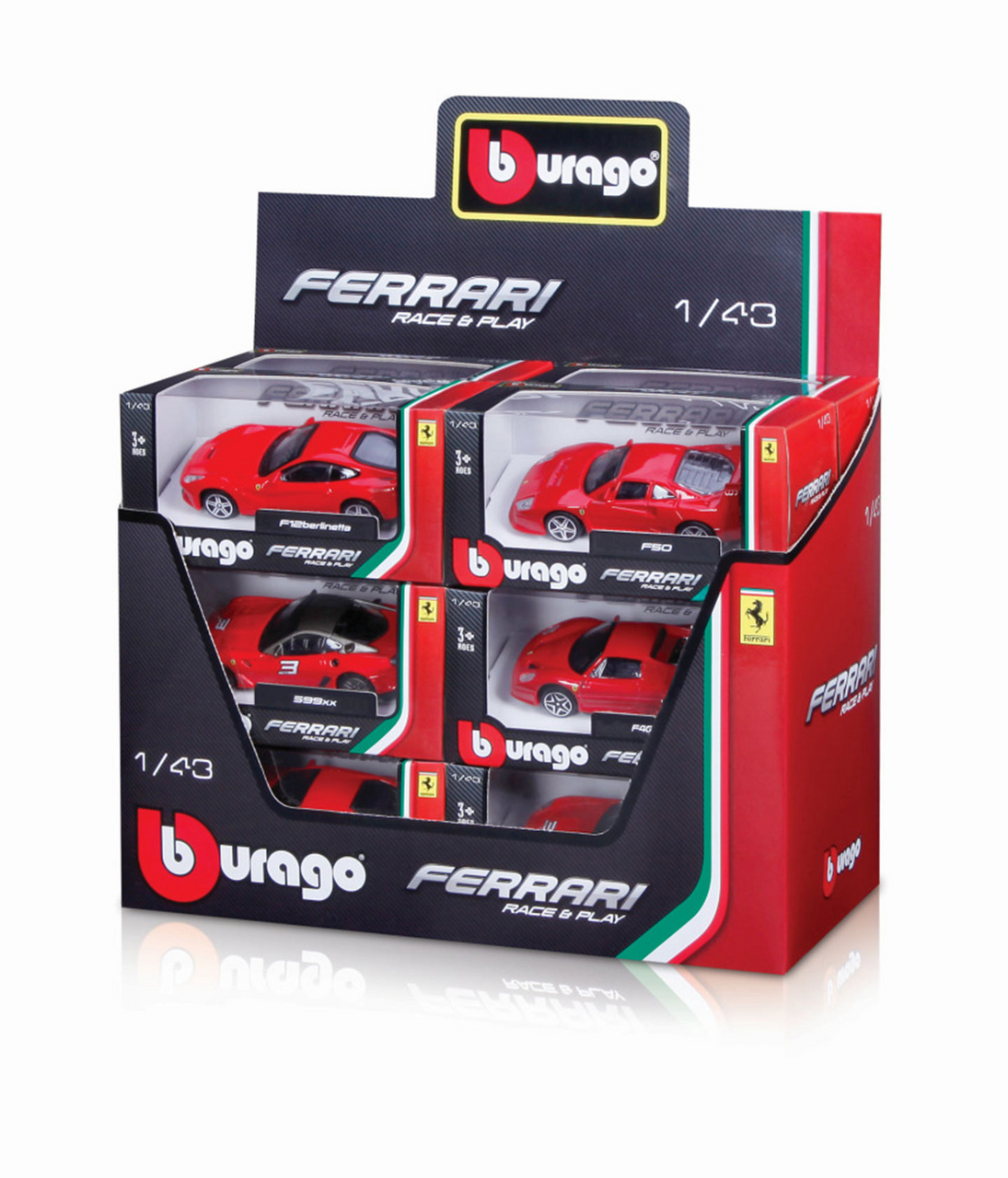 Bburago ASST 143 Ferrari 24 ks