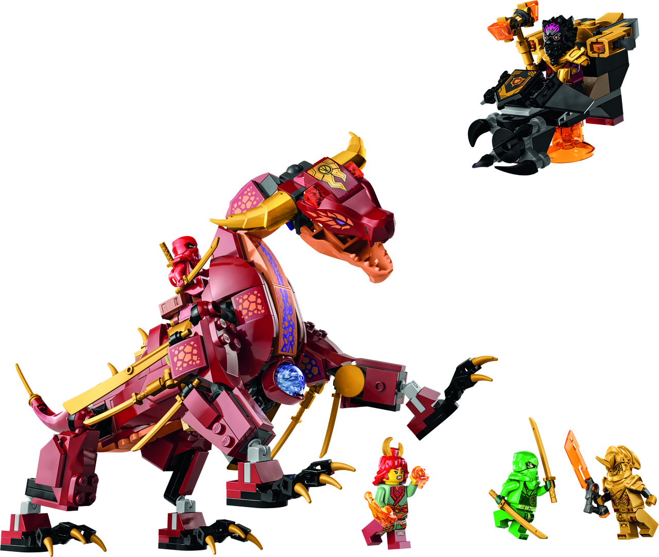 LEGO Heatwave a transformační lávový drak 1 ks