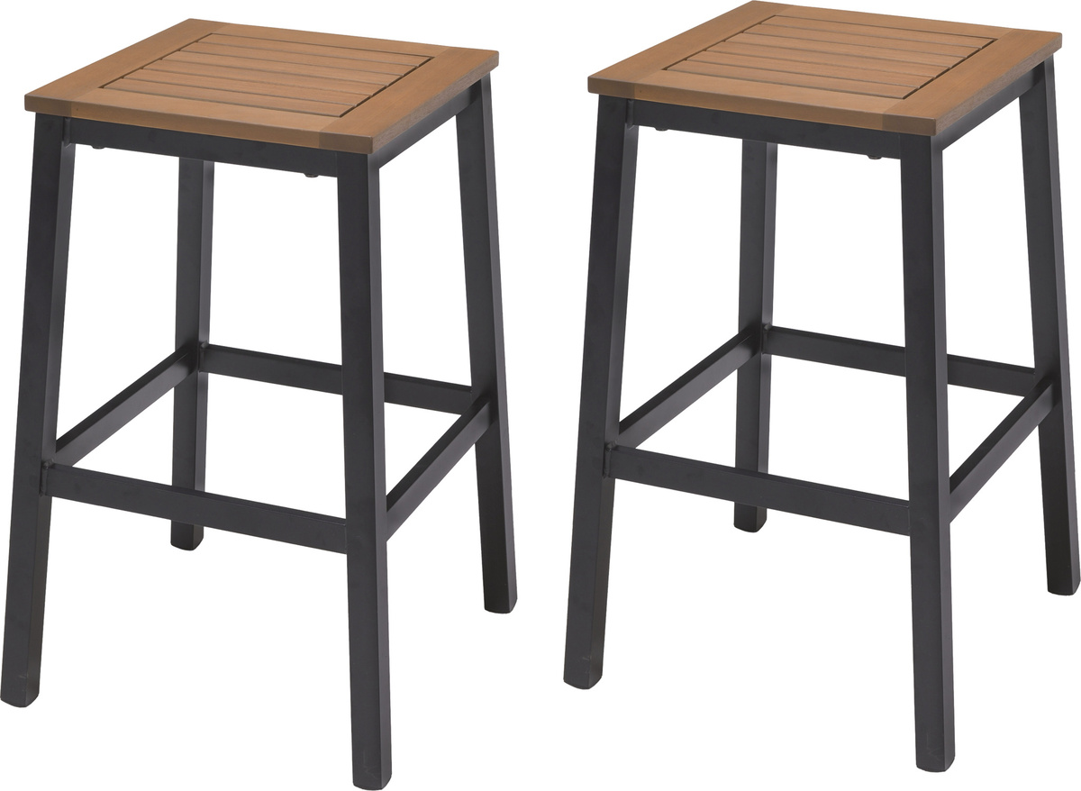 METRO PROFESSIONAL Lynx stoličky barové set 2 ks