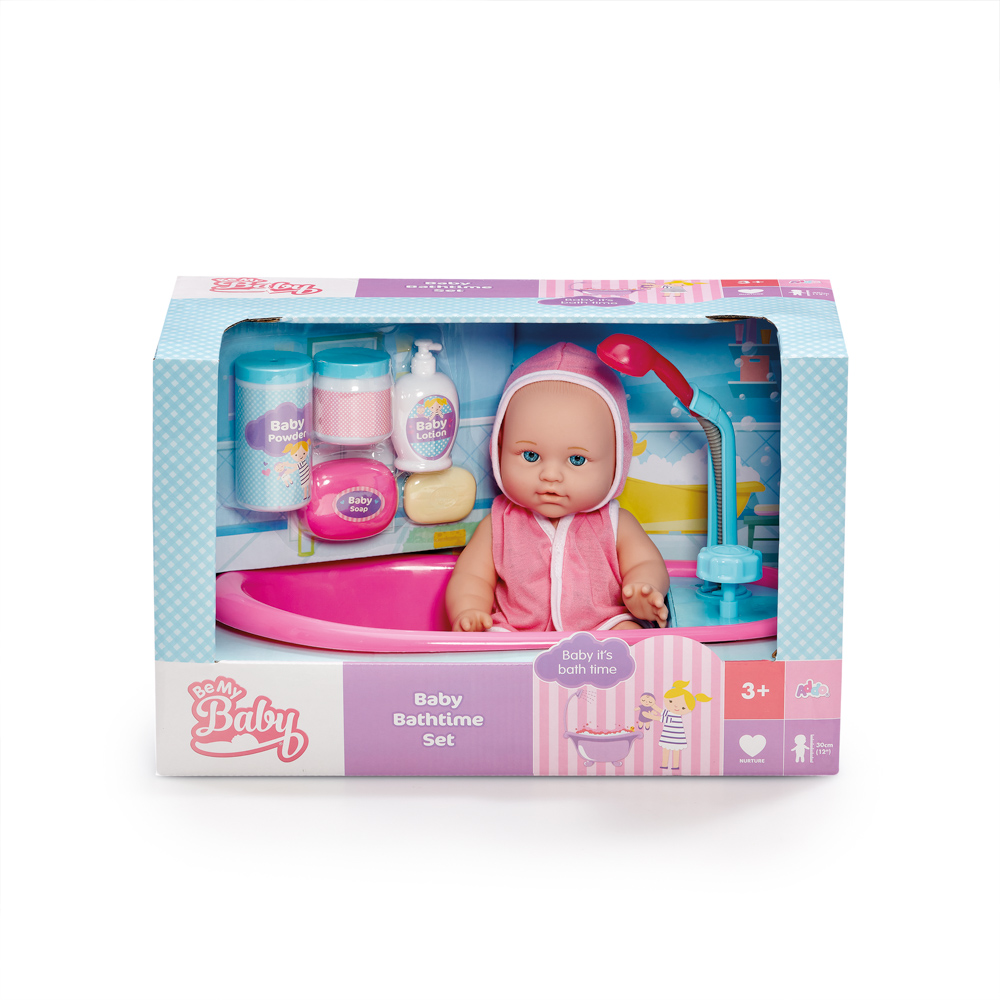 Panenka s vaničkou 30 cm 1 ks