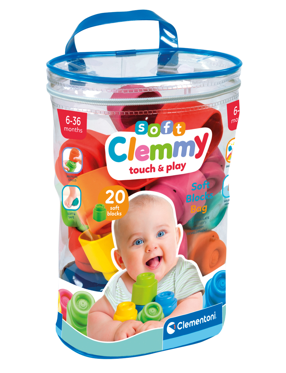 Clemmy Baby 20 kostek v plastovém pytli 1 ks