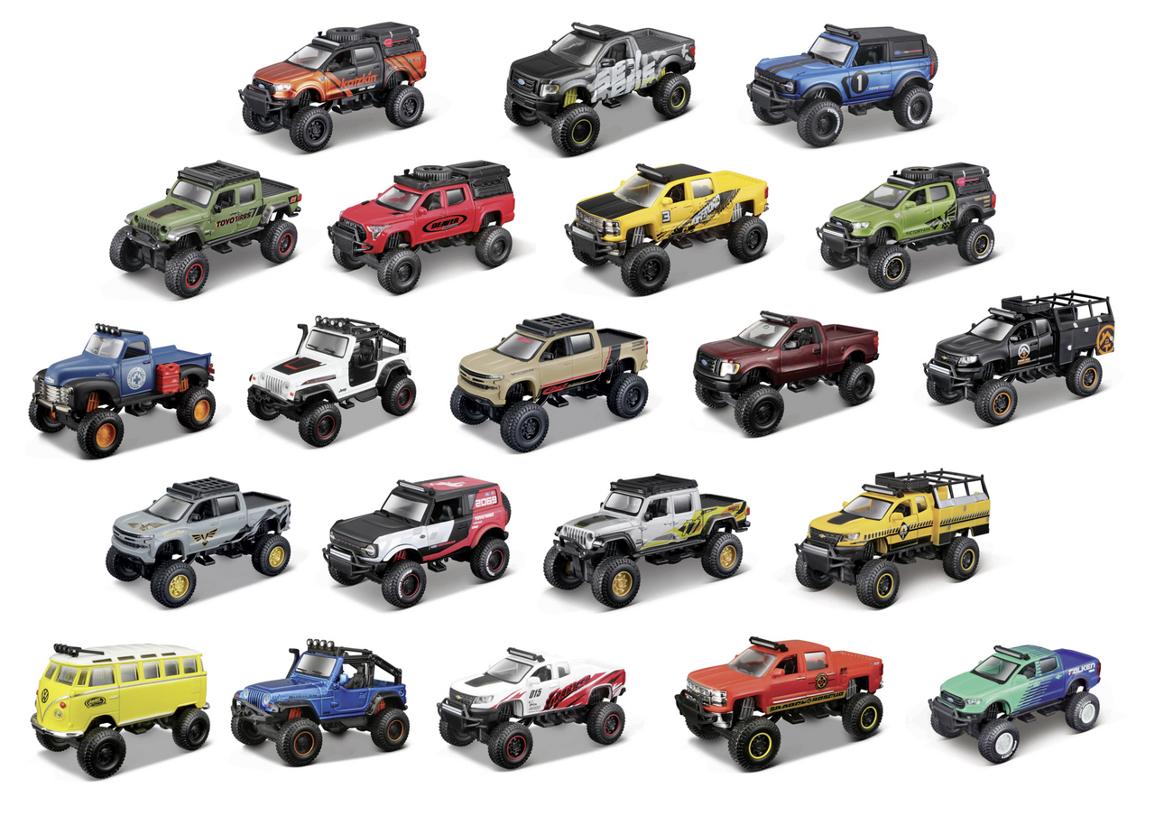 Maisto 4x4 Rebels assort 1 ks