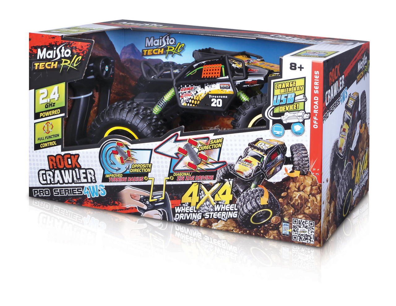 Maisto RC Rock Crawler 4WS 1 ks