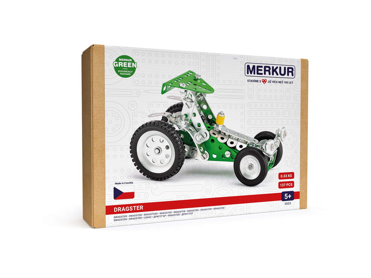 MERKUR 052 - Dragster 137 dílů