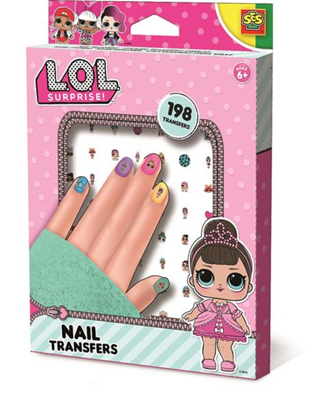 SES L.O.L. Zdobení nehtů 1 ks