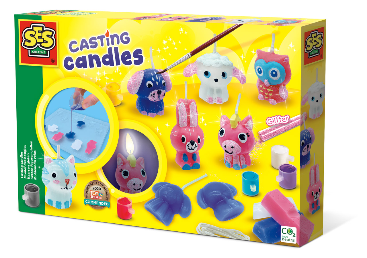 SES Výroba svíček zvířátka 1 ks