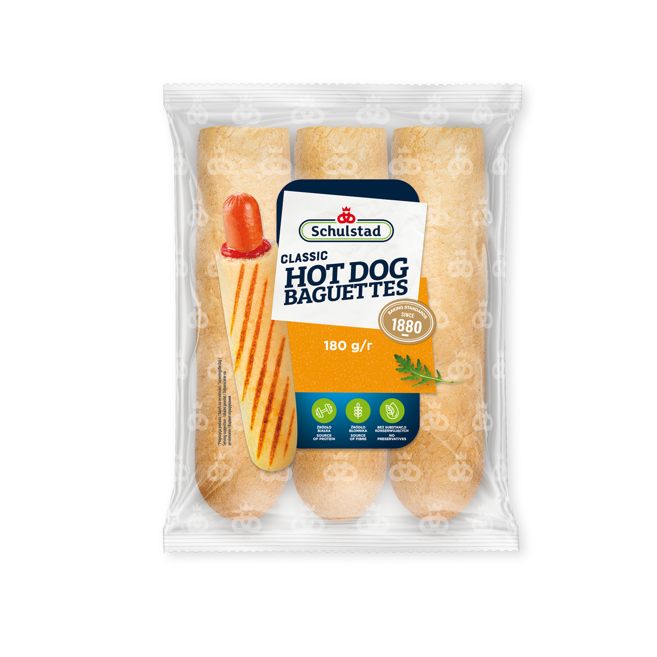 SCHULSTAD Hot Dog francouzský 3 x 60 g