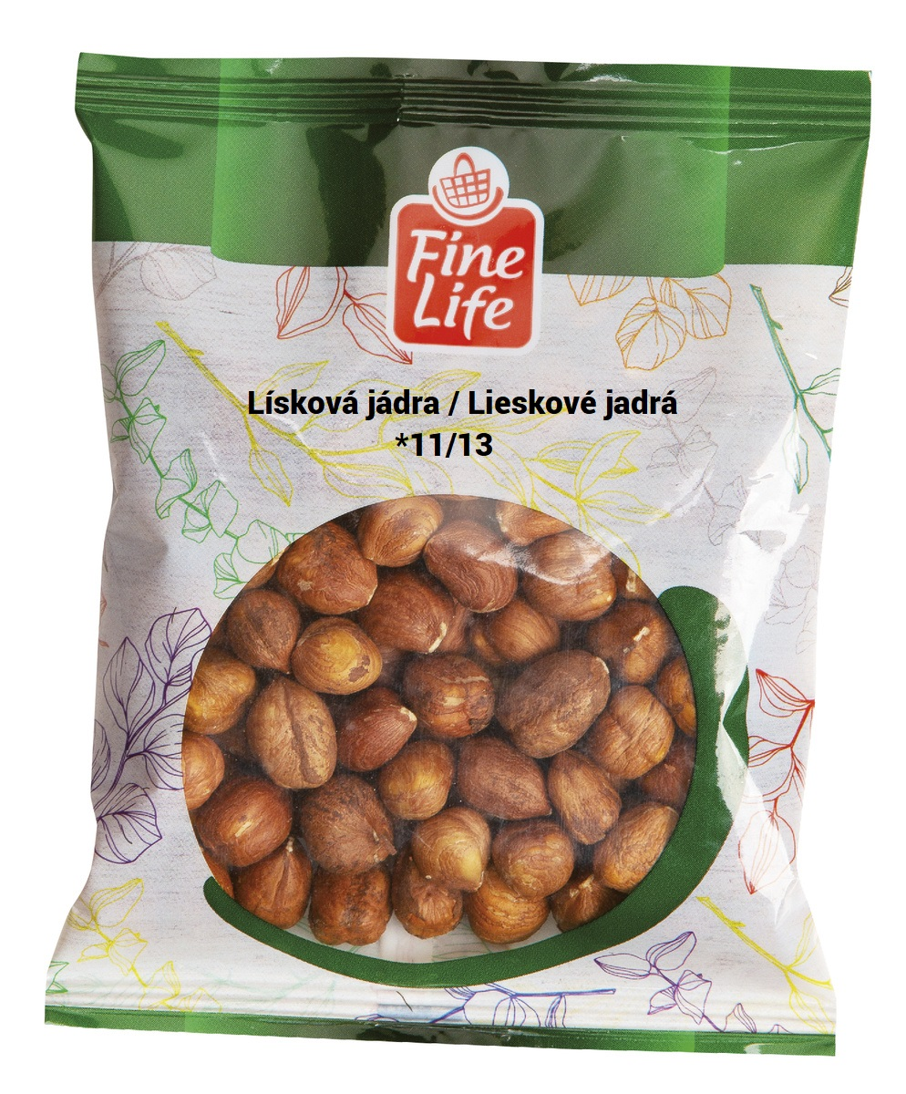 Fine Life Lískové ořechy natural 100 g