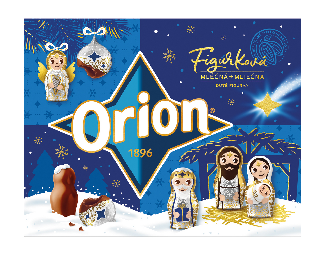 Kolekce mléčná figurková 348 g