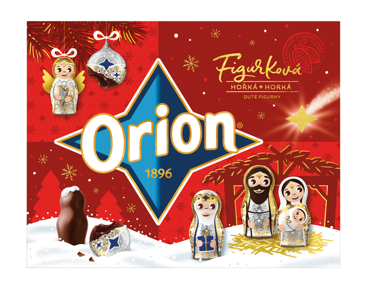 Orion Kolekce hořká figurková 348 g