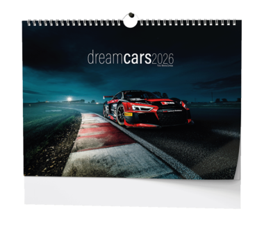 BALOUŠEK Nástěnný kalendář Dream Cars A3 1 ks