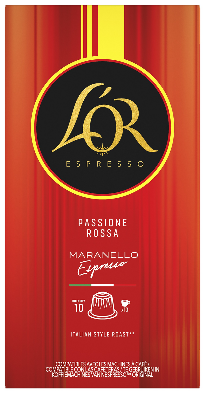 L'OR Passione Espresso 10 kapsle kávové 10 ks