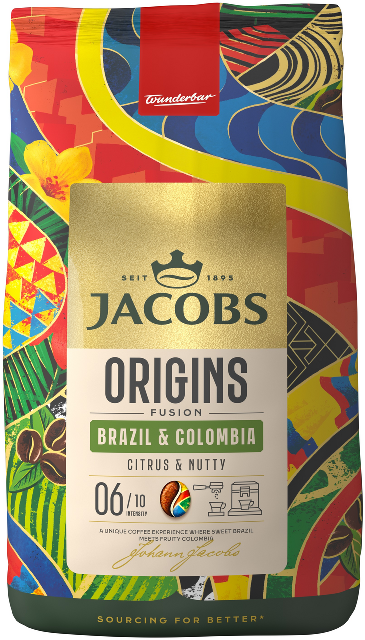 JACOBS Brazil Colombia káva zrno 1 ks