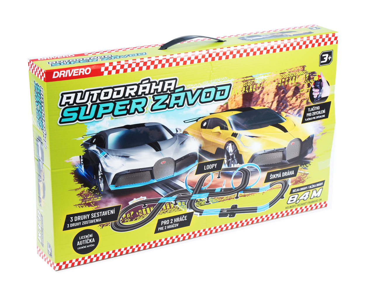 MAC TOYS Drivero autodráha 8,4 m 1 ks