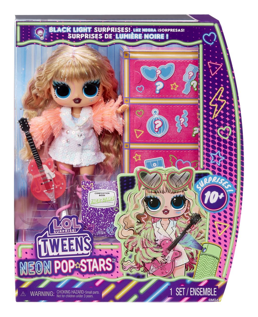 L.O.L. Neon Star Thea Stars 1 ks