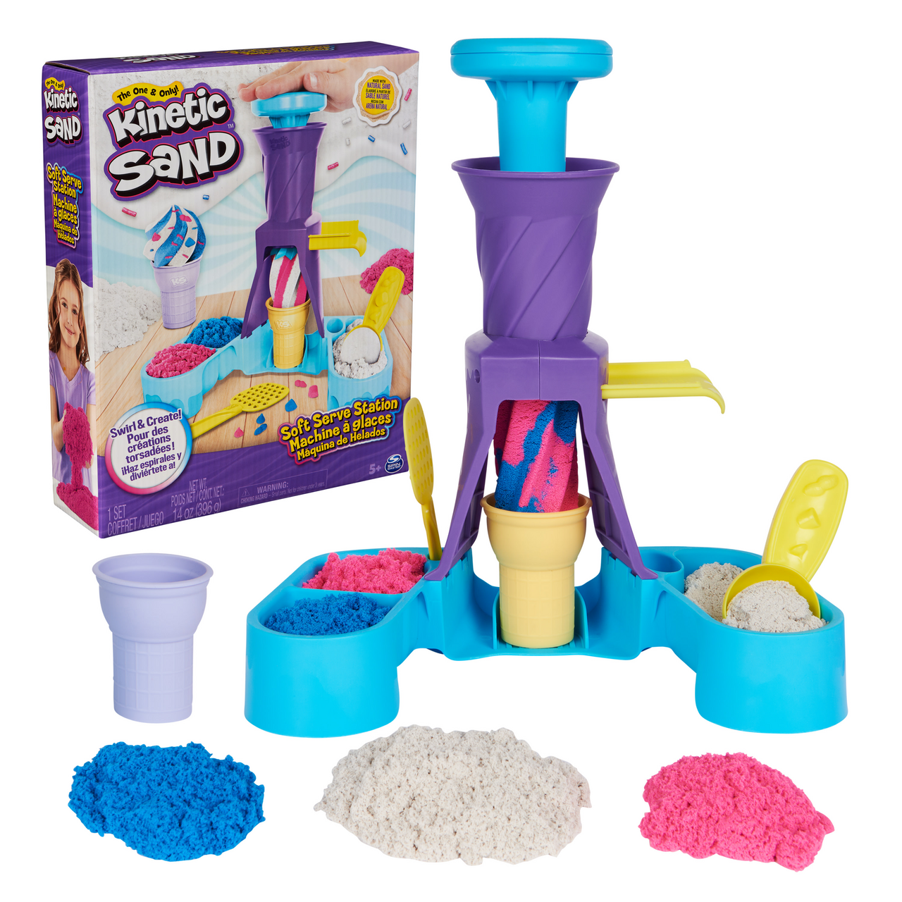 Kinetic Sand zmrzlinárna 1 ks