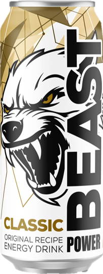 POWER BEAST Classic 24 x 500 ml plech