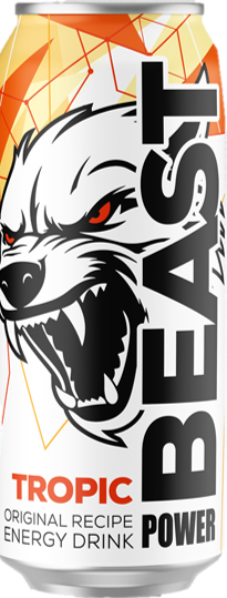 POWER BEAST 0,5L PL TROPICAL