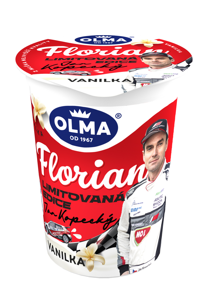OLMA Florian Jogurt slaný karamel vanilka chlaz. 10 x 150 g